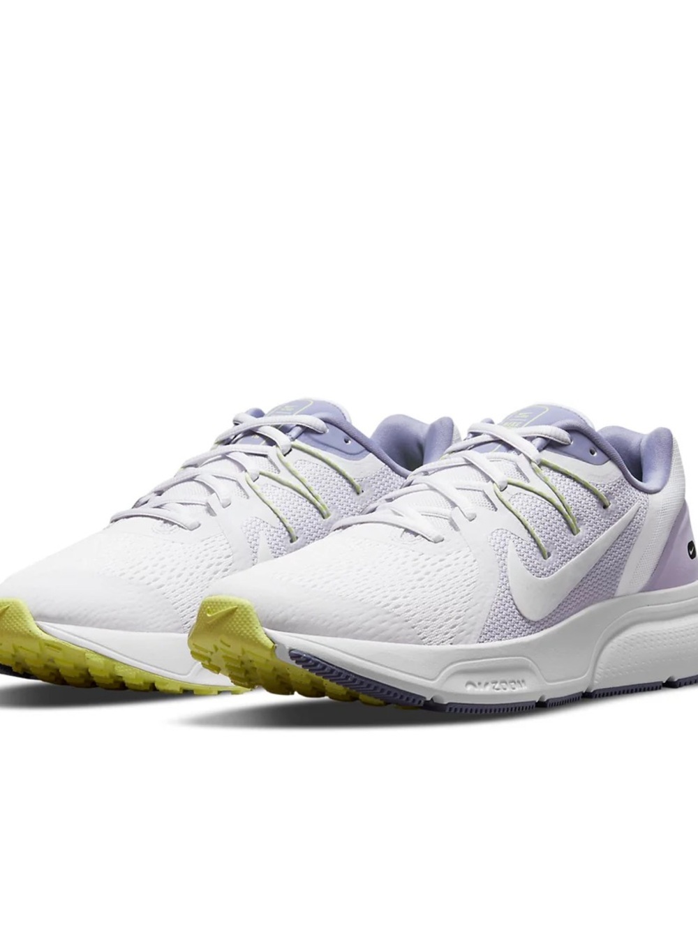 Nike Zoom Span 3 Running Womens Iris Whisper Violet Summit White Green Size 8